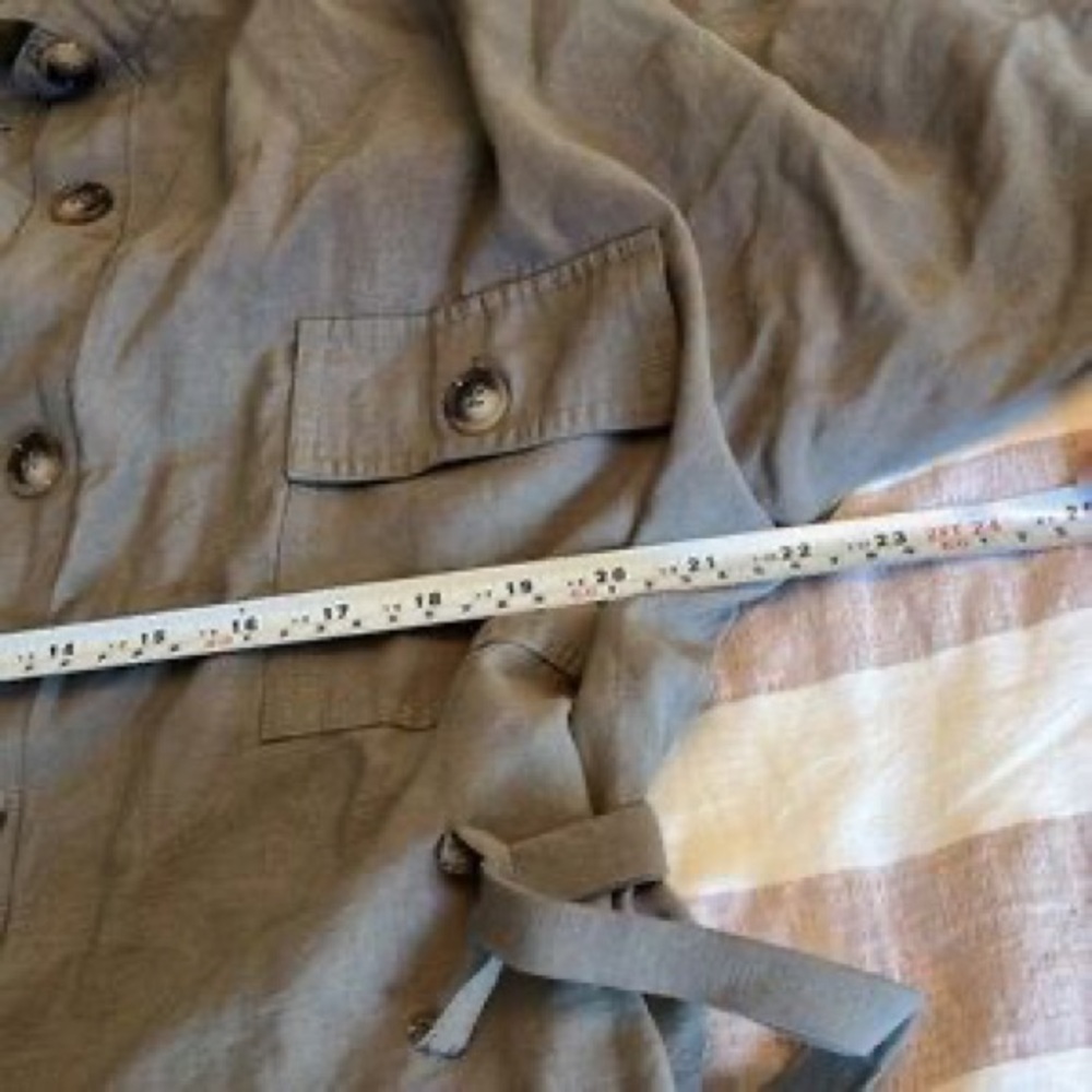 Molly Bracken Olive Green Utility Jumpsuit - Picture 6 of 10